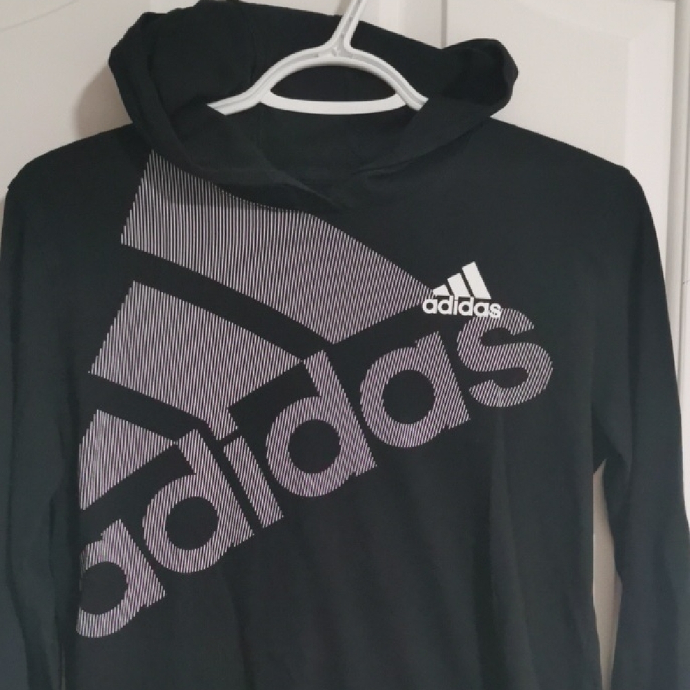 *3 for *$40 item Adidas Black and White Graphic Hoodie